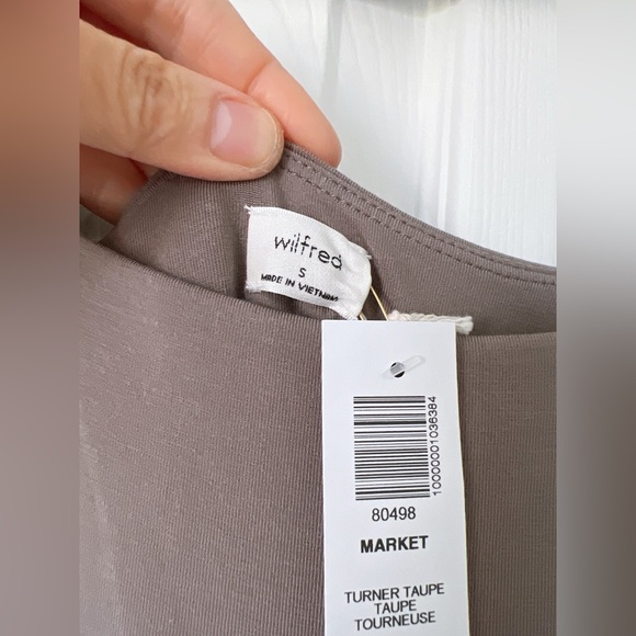 Aritzia wilfred dress taupe - Picture 3 of 5
